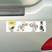 Bumpersticker van Cartoons van de luchtvaart (Op auto)