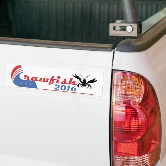Bumpersticker van Crawfish 2016 (Op Truck)