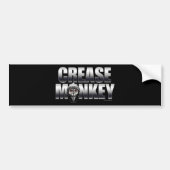 Bumpersticker van Creaseaap (Hockey Goalie) (Voorkant)