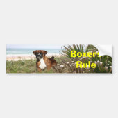 Bumpersticker van de Boxers-regel (Voorkant)