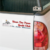 Bumpersticker van de Des Peres Yacht Club (Op Truck)