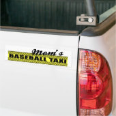 Bumpersticker van de honkbal Taxi (Op Truck)