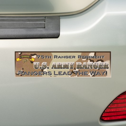 BUMPERSTICKER van de legeroveraars (Op auto)