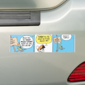 Bumpersticker van de luchtverkeersleider (Op auto)