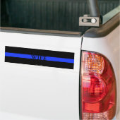 Bumpersticker van de politie Thin Blue Line Wife (Op Truck)