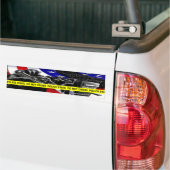 Bumpersticker van de politiestaat (Op Truck)