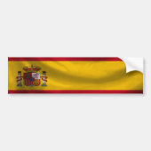 Bumpersticker van de Spaanse vlag (Voorkant)