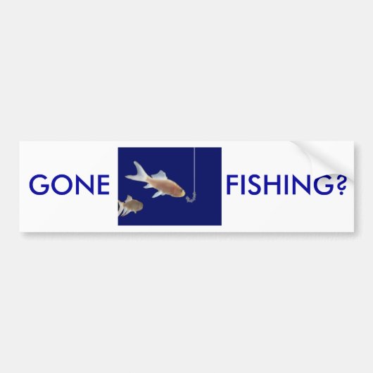 Bumpersticker van de vissers (Voorkant)