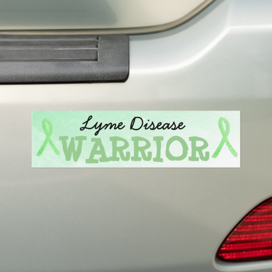Bumpersticker van de ziekte van Lyme (Op auto)