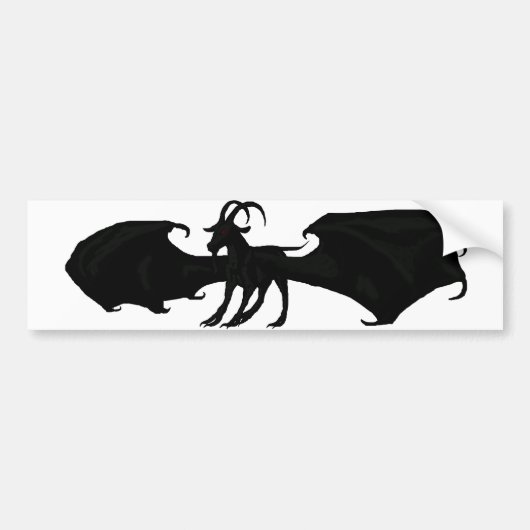 Bumpersticker van gevlekte geit (Voorkant)