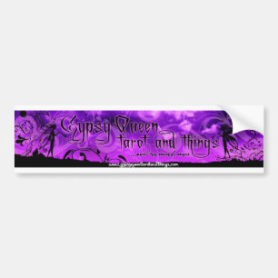 Bumpersticker van Gypsy Queen Tarot en Dingen