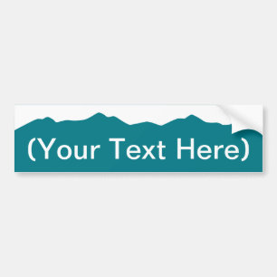 Bumpersticker van het  Colorado-gebergte