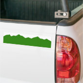 Bumpersticker van het  Colorado-gebergte (Op Truck)