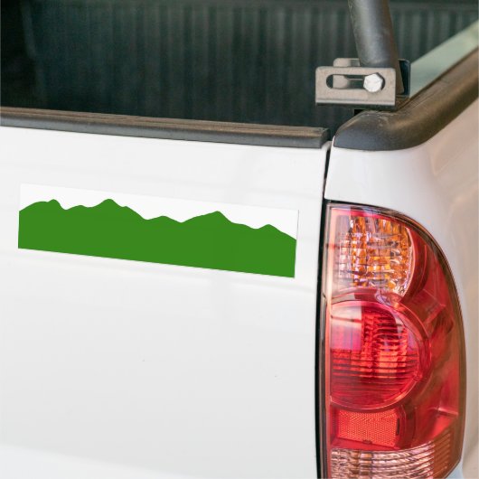 Bumpersticker van het  Colorado-gebergte (Op Truck)