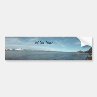 Bumpersticker van het meer van Tahoe