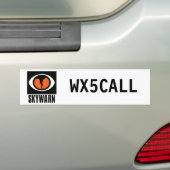  Bumpersticker van het Teken van de Vraag van SKYW (Op auto)