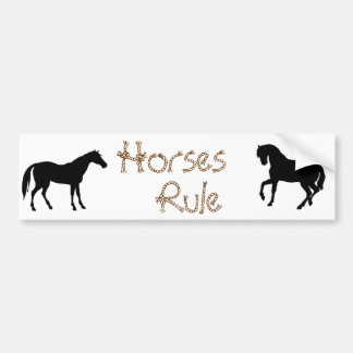 Bumpersticker van Horse Lovers