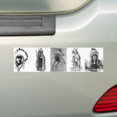 Bumpersticker van Indiase chefs (Op auto)