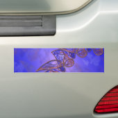 Bumpersticker van koperbutterflies (Op auto)