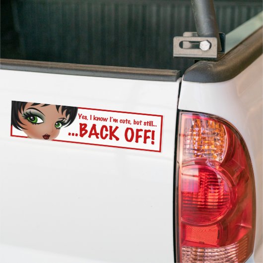 Bumpersticker van Nicole Pederson (Op Truck)