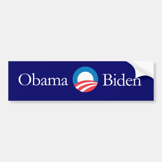 bumpersticker van Obama Biden (Voorkant)