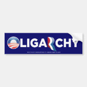 Bumpersticker van Oligarchy 2012 (Voorkant)