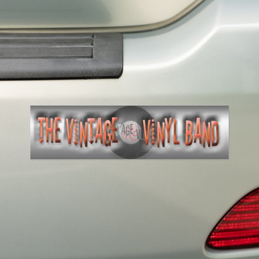 Bumpersticker van vinylLogo (Op auto)