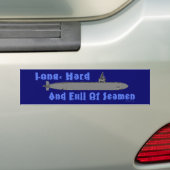 Bumpersticker van zeelieden (Op auto)