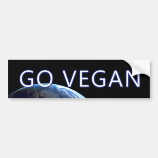 bumpersticker-VEGAN3 Bumpersticker