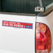 Bumpersticker verenigen (Op Truck)