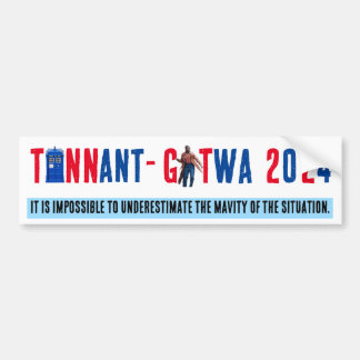 BUMPERSTICKER VERKIEZINGEN TENNANT-GATWA 2024