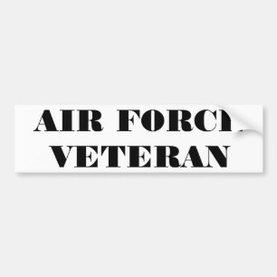 Bumpersticker Veteraan