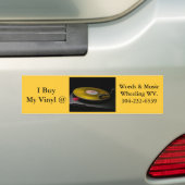 bumpersticker vinyllp hap wv (Op auto)