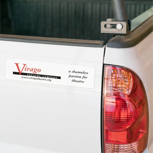 Bumpersticker-Virago logo Bumpersticker (Op Truck)