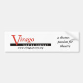 Bumpersticker-Virago logo Bumpersticker (Voorkant)