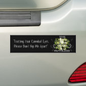 Bumpersticker "vlinder" (Op auto)