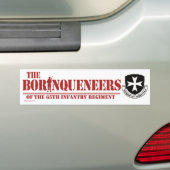 Bumpersticker voor borinquenten (Op auto)