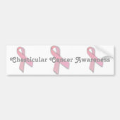 Bumpersticker voor borstkanker (Voorkant)