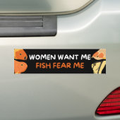 BUMPERSTICKER VOOR DE VISSERIJ (Op auto)