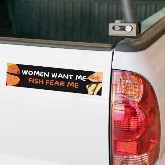 BUMPERSTICKER VOOR DE VISSERIJ (Op Truck)