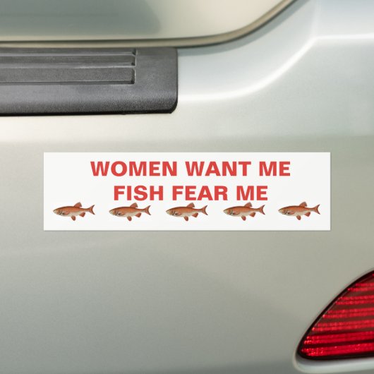 BUMPERSTICKER VOOR DE VISSERIJ (Op auto)