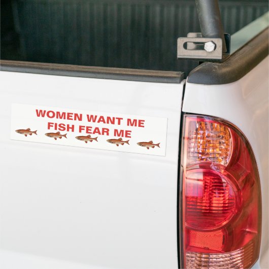 BUMPERSTICKER VOOR DE VISSERIJ (Op Truck)