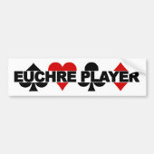 bumpersticker voor Euchre Player (Voorkant)