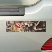 BUMPERSTICKER voor fatale aantrekking (Op auto)