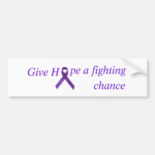 Bumpersticker voor gevechtsuitkering