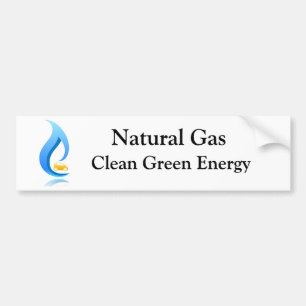 Bumpersticker voor groene gasreiniging
