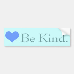 Bumpersticker voor hart