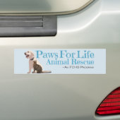 Bumpersticker voor het redden van dieren tijdens h (Op auto)