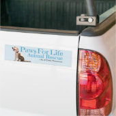 Bumpersticker voor het redden van dieren tijdens h (Op Truck)