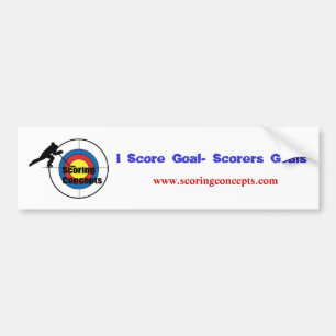 Bumpersticker voor het scoren van concepten